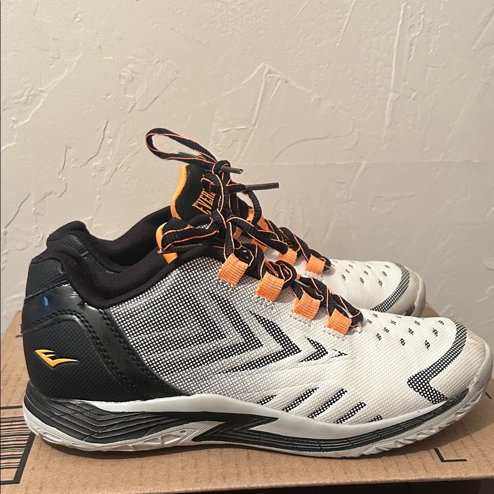 Everlast Kids Sneakers - Black, White, and Orange